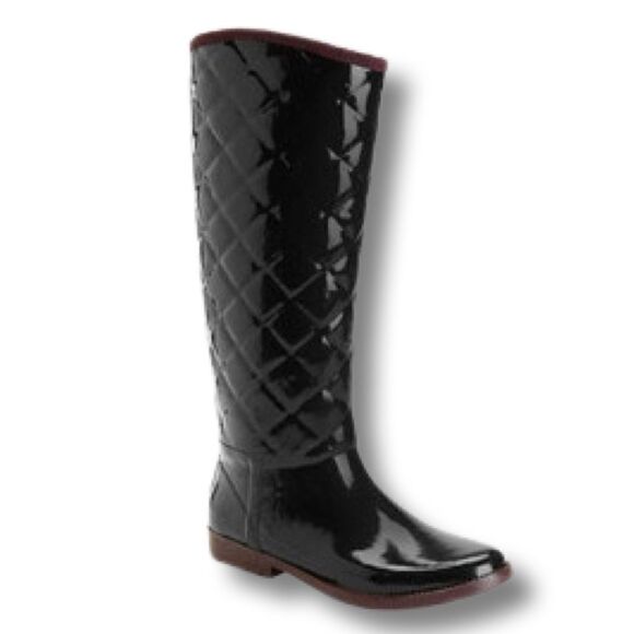 Tommy Hilfiger Women's Vintage Black Rain Boot • Size 6 - Picture 6 of 14